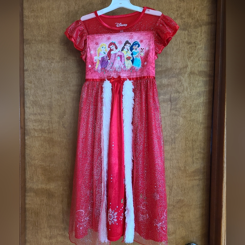Disney Princesses Holiday Fantasy Nightgown Dress